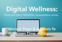 Dijital Wellness: Günde 8 Saatten Fazla Ekran Zamanından Kurtulun Digital Wellness: Break Free from More Than 8 Hours of Screen Time a Day