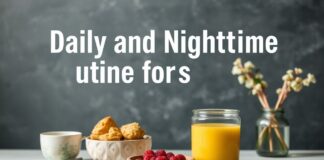 Sağlıklı Bir Yaşam Tarzı İçin Gündüz ve Gece Rutinleri Daily and Nighttime Routines for a Healthy Lifestyle