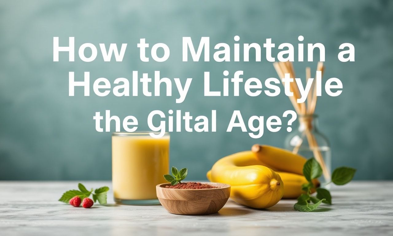 Dijital Yaşamda Sağlıklı Bir Yaşam Tarzı Nasıl Korunur?