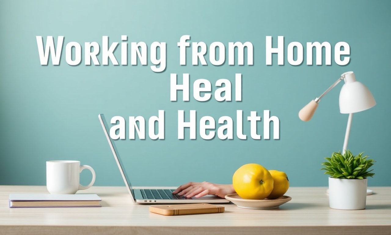 Evden Çalışma ve Sağlık: Verimliliğiniz ve Sağlığınızı Artıran İpuçları