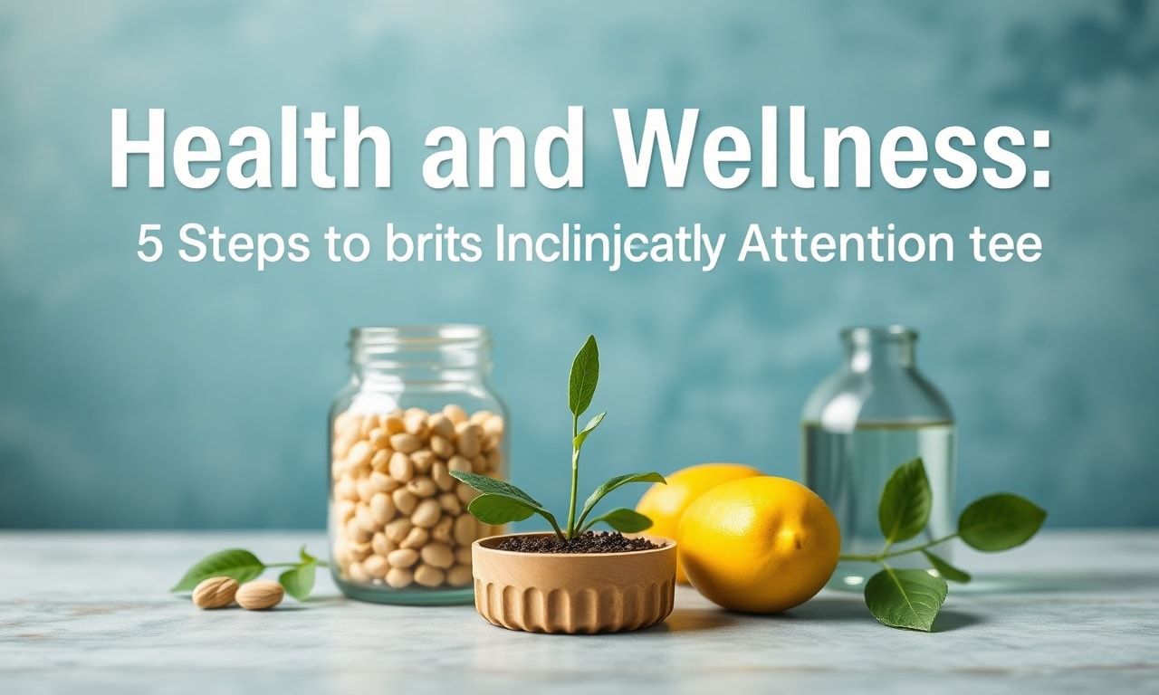 Sağlık ve Wellness: Günlük Hayatınıza Dikkat Çeken 5 Adım