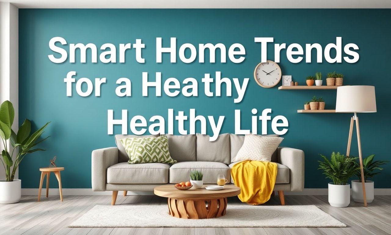 Sağlıklı Yaşam İçin Akıllı Ev Trendleri